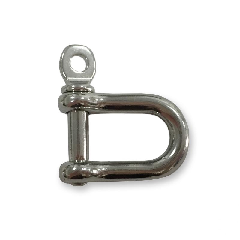 S.S. Steel Lifting Screw Pin Anchor Assist D Shackle